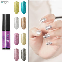 Load image into Gallery viewer, Inagla Platinum Bling Color Nails Gel Polish Paint Top Base Coat Needed Gel Nail Varnishes Semi Permanent Gellak