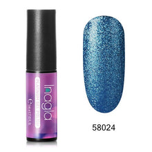Load image into Gallery viewer, Inagla Platinum Bling Color Nails Gel Polish Paint Top Base Coat Needed Gel Nail Varnishes Semi Permanent Gellak