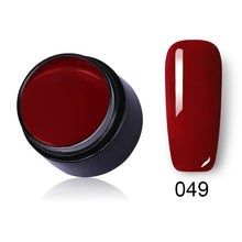 Load image into Gallery viewer, LEMOOC Color Gel Paint UV Nail Gel Soak Off Nail Art Led Nail Lacquer 180 Colors Glitter Nail Rainbow Painting Gel Polish