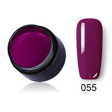 Load image into Gallery viewer, LEMOOC Color Gel Paint UV Nail Gel Soak Off Nail Art Led Nail Lacquer 180 Colors Glitter Nail Rainbow Painting Gel Polish