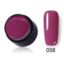 Load image into Gallery viewer, LEMOOC Color Gel Paint UV Nail Gel Soak Off Nail Art Led Nail Lacquer 180 Colors Glitter Nail Rainbow Painting Gel Polish