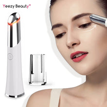 Load image into Gallery viewer, Mini Electric Eye Massager Dark Circle Wrinkles Remove Blue & Red Light Laser Pen Vibration Care Machine Thin Face