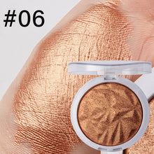 Load image into Gallery viewer, 6 Color Highlighter Facial Bronzers Palette Makeup Glow Face Contour Shimmer Powder Illuminator Highlight Cosmetics TSLM2