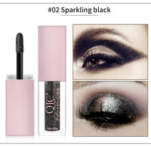 Load image into Gallery viewer, Professional new bright eyeliner ladies cosmetics shiny pearlescent multicolor diamond eye shadow liquid eyeliner eye makeup