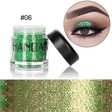 Load image into Gallery viewer, Professional Makeup Women 10 Colors Glitter Eyeshadow Powder Diamond Lips Loose Eyes Highly Pigment Shimmering Metallic Cosmetic