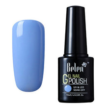 Load image into Gallery viewer, Belen 10ML Blue Color Nail Polish Long Lasting Enamel Semi Permanent Base Top Paint Gellak Hybrid Sale Varnish Lucky Lacquer