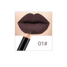 Load image into Gallery viewer, 12 Colors Matte Lip Liner Lipstick Pen Waterproof Long Lasting Pigments No Blooming Smooth Lipsticks Pencil Lips Contour Makeup