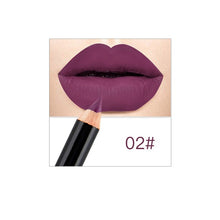Load image into Gallery viewer, 12 Colors Matte Lip Liner Lipstick Pen Waterproof Long Lasting Pigments No Blooming Smooth Lipsticks Pencil Lips Contour Makeup