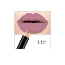 Load image into Gallery viewer, 12 Colors Matte Lip Liner Lipstick Pen Waterproof Long Lasting Pigments No Blooming Smooth Lipsticks Pencil Lips Contour Makeup