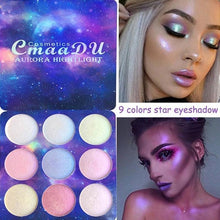 Load image into Gallery viewer, Highlighter Eyeshadow Palette Illuminator Face Brighten Contouring Highlighter Powder Palette Bronzer Face Glow Kit