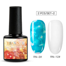 Load image into Gallery viewer, 15ML Clear Color Blooming Nail Gel Polish UV Nail Art Glue Blossom Paint Gel Lacquer Hybird Organic Gel Varnish Manicure Tools