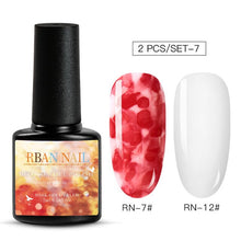 Load image into Gallery viewer, 15ML Clear Color Blooming Nail Gel Polish UV Nail Art Glue Blossom Paint Gel Lacquer Hybird Organic Gel Varnish Manicure Tools