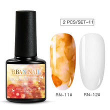 Load image into Gallery viewer, 15ML Clear Color Blooming Nail Gel Polish UV Nail Art Glue Blossom Paint Gel Lacquer Hybird Organic Gel Varnish Manicure Tools
