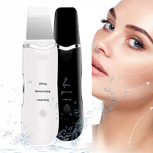 Load image into Gallery viewer, Ultrasonic Skin Scrubber Ultrasound Face Scrubber Pores Cleaner Exfoliator Blackhead Remover Comedones Extractor Skin Scruber