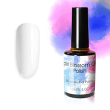 Load image into Gallery viewer, 15ML Clear Color Blooming Nail Gel Polish UV Nail Art Glue Blossom Paint Gel Lacquer Hybird Organic Gel Varnish Manicure Tools