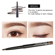Load image into Gallery viewer, 1PC Black/Brown Eyeliner Waterproof Long Lasting Eye Liner Pen Smoothly Pigment Makeup Cosmetics for Eyeshadow Eyeliner Pencil