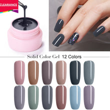 Load image into Gallery viewer, UR SUGAR 5ml Color Gel Polish Glitter Nail Art Soak Off UV LED Gel Varnish UV Color Paint Gel Nail Varnish Gel Manicure
