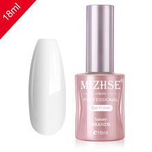 Load image into Gallery viewer, MIZHSE Nail Gel Varnish 18ML Soak Off UV LED Nail Gel Pure Color Paint Gel Enamal For Manicure Fashion Nail Art Design