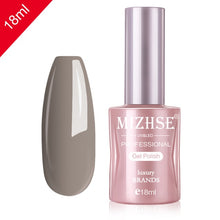 Load image into Gallery viewer, MIZHSE Nail Gel Varnish 18ML Soak Off UV LED Nail Gel Pure Color Paint Gel Enamal For Manicure Fashion Nail Art Design