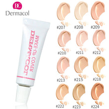 Load image into Gallery viewer, Dermacol Concealer Waterproof Foundation Cover Freckles Acne Marks Waterproof Professional Primer Cosmetic Contour Makeup