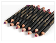 Load image into Gallery viewer, 12pcs Professional Multi-functional Lipliner Pencil Long Lasting Waterproof Lip Eye Brow Soft Red Nude Makeup Lip Liner Pens