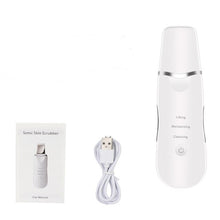 Load image into Gallery viewer, Ultrasonic Skin Scrubber Ultrasound Face Scrubber Pores Cleaner Exfoliator Blackhead Remover Comedones Extractor Skin Scruber