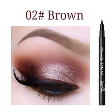 Load image into Gallery viewer, 12 Color Matte Liquid Eyeliner Pencil Party Durable Natural Black Blue Party Long-lasting Waterproof Pigment Eye Liner TSLM1