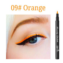 Load image into Gallery viewer, 12 Color Matte Liquid Eyeliner Pencil Party Durable Natural Black Blue Party Long-lasting Waterproof Pigment Eye Liner TSLM1