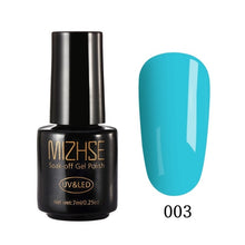 Load image into Gallery viewer, MIZHSE Nail Gel Polish 7ML UV Vernis Semi Permanent Primer Top Coat For Manicures xx Colors Gel Lacquer Paint Nail Art Gellak