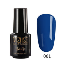 Load image into Gallery viewer, MIZHSE Nail Gel Polish 7ML UV Vernis Semi Permanent Primer Top Coat For Manicures xx Colors Gel Lacquer Paint Nail Art Gellak