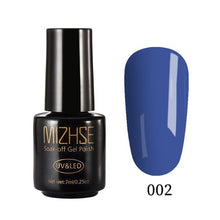 Load image into Gallery viewer, MIZHSE Nail Gel Polish 7ML UV Vernis Semi Permanent Primer Top Coat For Manicures xx Colors Gel Lacquer Paint Nail Art Gellak