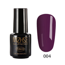 Load image into Gallery viewer, MIZHSE Nail Gel Polish 7ML UV Vernis Semi Permanent Primer Top Coat For Manicures xx Colors Gel Lacquer Paint Nail Art Gellak