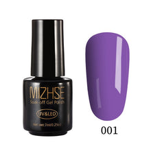 Load image into Gallery viewer, MIZHSE Nail Gel Polish 7ML UV Vernis Semi Permanent Primer Top Coat For Manicures xx Colors Gel Lacquer Paint Nail Art Gellak