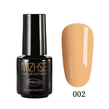 Load image into Gallery viewer, MIZHSE Nail Gel Polish 7ML UV Vernis Semi Permanent Primer Top Coat For Manicures xx Colors Gel Lacquer Paint Nail Art Gellak