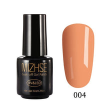 Load image into Gallery viewer, MIZHSE Nail Gel Polish 7ML UV Vernis Semi Permanent Primer Top Coat For Manicures xx Colors Gel Lacquer Paint Nail Art Gellak
