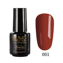Load image into Gallery viewer, MIZHSE Nail Gel Polish 7ML UV Vernis Semi Permanent Primer Top Coat For Manicures xx Colors Gel Lacquer Paint Nail Art Gellak