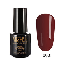 Load image into Gallery viewer, MIZHSE Nail Gel Polish 7ML UV Vernis Semi Permanent Primer Top Coat For Manicures xx Colors Gel Lacquer Paint Nail Art Gellak