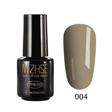 Load image into Gallery viewer, MIZHSE Nail Gel Polish 7ML UV Vernis Semi Permanent Primer Top Coat For Manicures xx Colors Gel Lacquer Paint Nail Art Gellak
