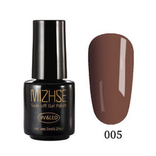 Load image into Gallery viewer, MIZHSE Nail Gel Polish 7ML UV Vernis Semi Permanent Primer Top Coat For Manicures xx Colors Gel Lacquer Paint Nail Art Gellak