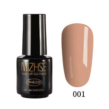 Load image into Gallery viewer, MIZHSE Nail Gel Polish 7ML UV Vernis Semi Permanent Primer Top Coat For Manicures xx Colors Gel Lacquer Paint Nail Art Gellak