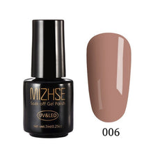Load image into Gallery viewer, MIZHSE Nail Gel Polish 7ML UV Vernis Semi Permanent Primer Top Coat For Manicures xx Colors Gel Lacquer Paint Nail Art Gellak