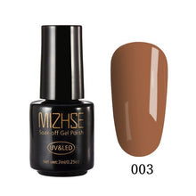 Load image into Gallery viewer, MIZHSE Nail Gel Polish 7ML UV Vernis Semi Permanent Primer Top Coat For Manicures xx Colors Gel Lacquer Paint Nail Art Gellak