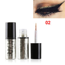 Load image into Gallery viewer, 1Pc New Professional Shiny Eye Liner Pen Cosmetics for Women Silver Rose Gold Color Liquid Glitter Eyeliner Makeup Beauty Tools