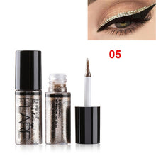 Load image into Gallery viewer, 1Pc New Professional Shiny Eye Liner Pen Cosmetics for Women Silver Rose Gold Color Liquid Glitter Eyeliner Makeup Beauty Tools