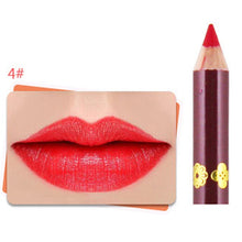 Load image into Gallery viewer, 10 Colors Matte Lip Liner lipstick pen Waterproof Pigments Lip Liner Velvet Long Lasting Matte Lipliner Pencil Makeup tool