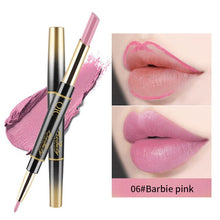 Load image into Gallery viewer, 2 in 1 Lip LinerLong-lasting Lipstick Matte Lip Pencil Waterproof Moisturizing Lipsticks Makeup Contour Cosmetics TSLM2