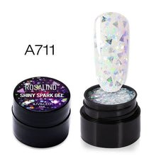 Load image into Gallery viewer, ROSALIND UV Nail Gel Polish Neon Rainbow Hybrid Varnish Platinum 5ML Gel Paint Set For Manicure Semi permanent Base top Gel Lak