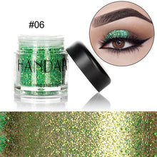 Load image into Gallery viewer, HANDAIYAN Professional Make Up Colorful Eye Shadow Monochrome Pearlescent Sequins Eyeshadow Palette Eye Shadow Powder TSLM1