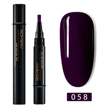 Load image into Gallery viewer, ROHWXY One Step Gel Polish UV LED Soak Off Gel Lacquer For Manicure 3 In 1 Nail Art Varnish Pen Hybrid Long Lasting Gel Paint
