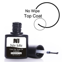 Load image into Gallery viewer, NEE JOLIE 8ml Matte Color UV Gel Nail Polish Red Semi Permanent Soak Off UV Gel Varnish DIY Nail Art Paint Gel Top Coat